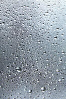 water on glass