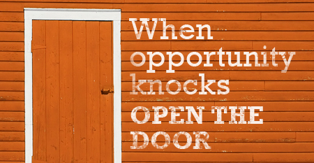 Knocking Opportunity