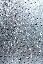 water on glass