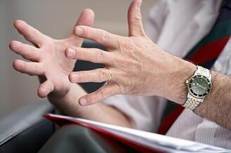 hands talking