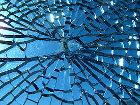 Broken glass