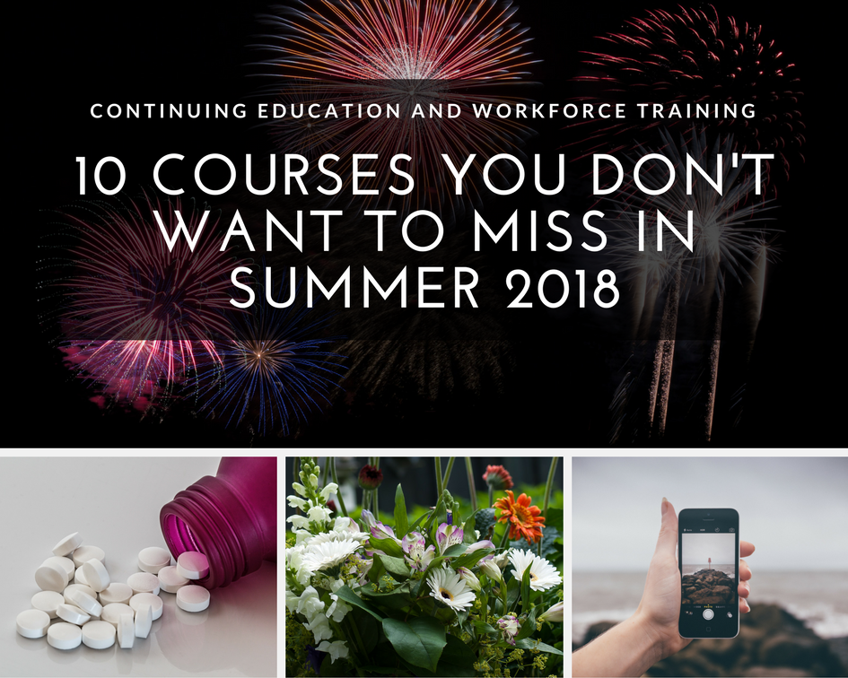 10 Courses you dont' want to miss in summer 2018