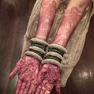 Mendhi Night henna