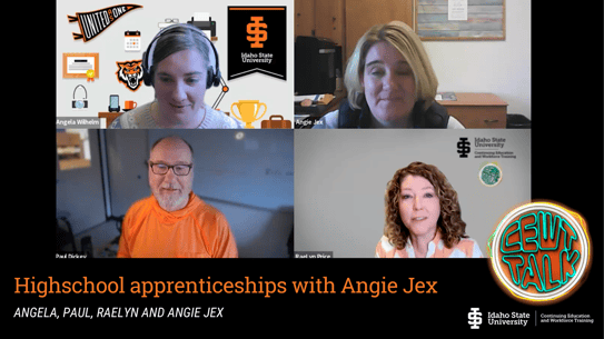 CEWT Talk Season 5 Ep. 47 Highschool apprenticeships with Angie Jex 