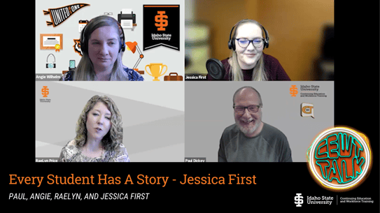 Copy of Copy of Copy of CEWT Talk Season 6 Ep. 7 every student has a story - jessica frist