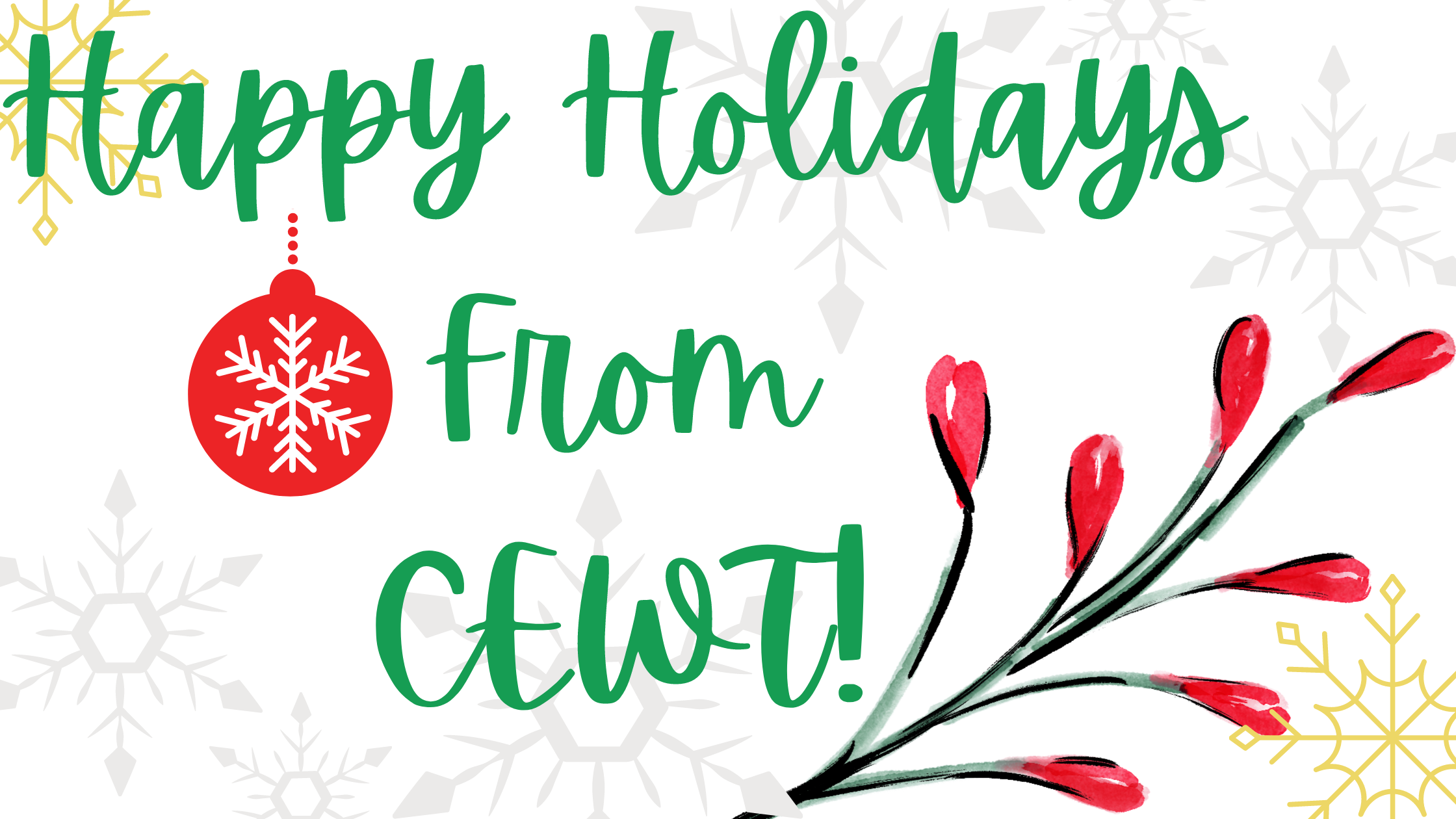 Happy Holidays From CEWT!