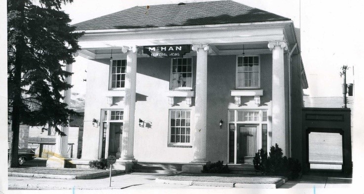 McHan Funeral Home 50s